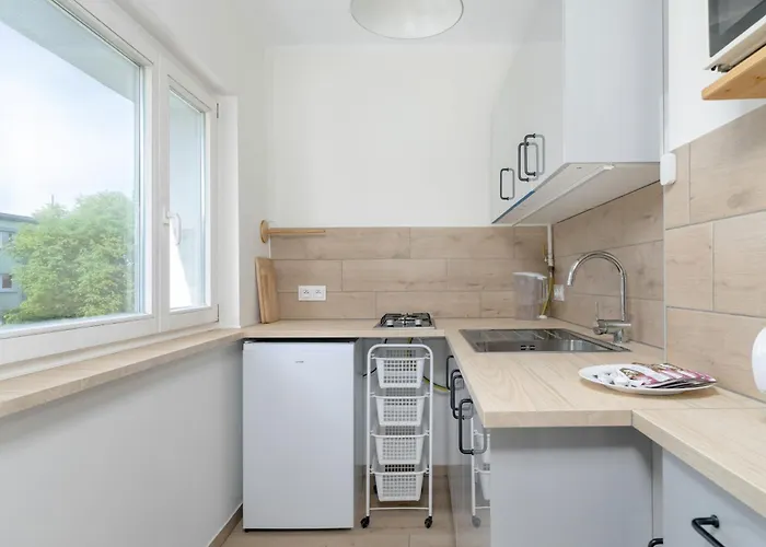 Bukowska Elegancki Z 1 Sypialnia I Biurkiem By Renters * Poznan