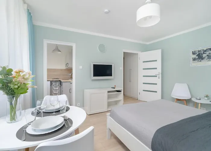 Bukowska Elegancki Z 1 Sypialnia I Biurkiem By Renters Posen